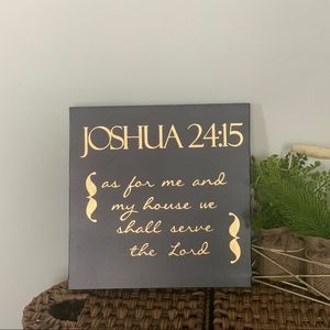 Beautiful decorative wall frame, black & gold